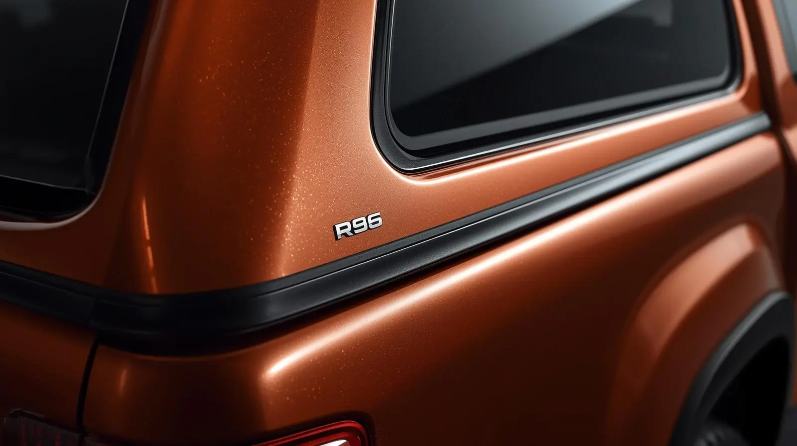 5 1 Pintura na cor do veículo como fica a integração da capota com a caminhonete